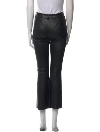 Helmut Lang Leather Skinny Leg Pants