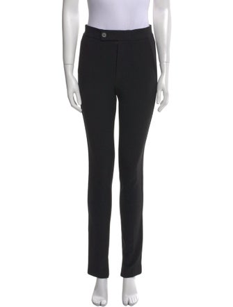 Helmut Lang Virgin Wool Straight Leg Pants