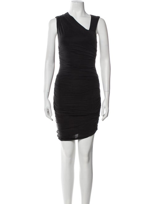 Helmut Lang V-Neck Mini Dress