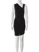 Helmut Lang V-Neck Mini Dress