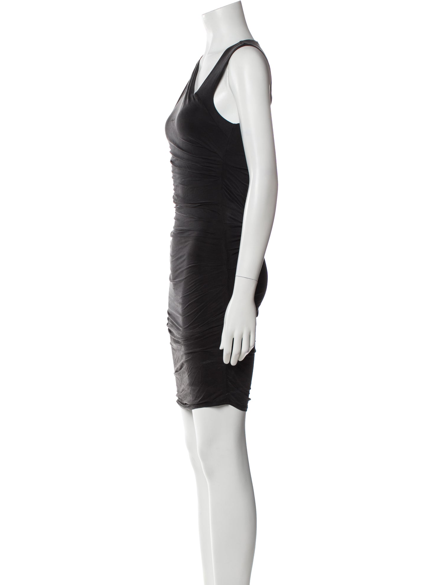 Helmut Lang V-Neck Mini Dress
