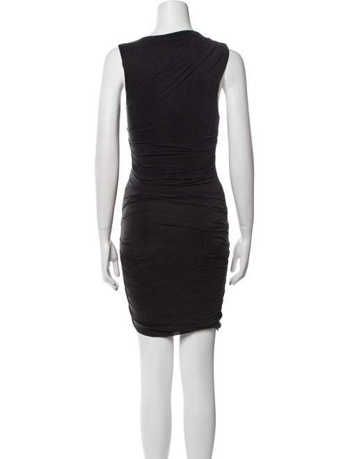 Helmut Lang V-Neck Mini Dress