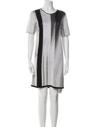 Helmut Lang Printed Mini Dress