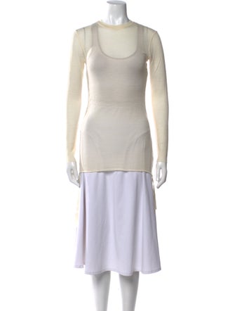 Helmut Lang Wool Crew Neck Sweater