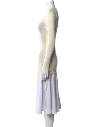 Helmut Lang Wool Crew Neck Sweater