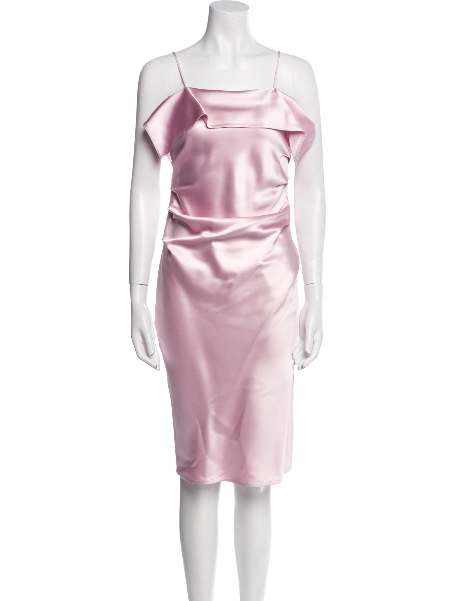 Helmut Lang Silk Midi Length Dress