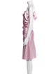 Helmut Lang Silk Midi Length Dress