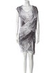 Helmut Lang Printed Mini Dress