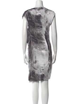 Helmut Lang Printed Mini Dress