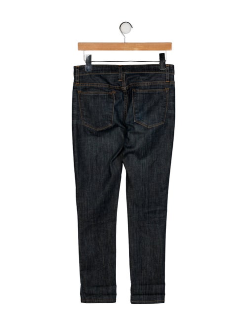 Helmut Lang Low-Rise Straight Leg Jeans