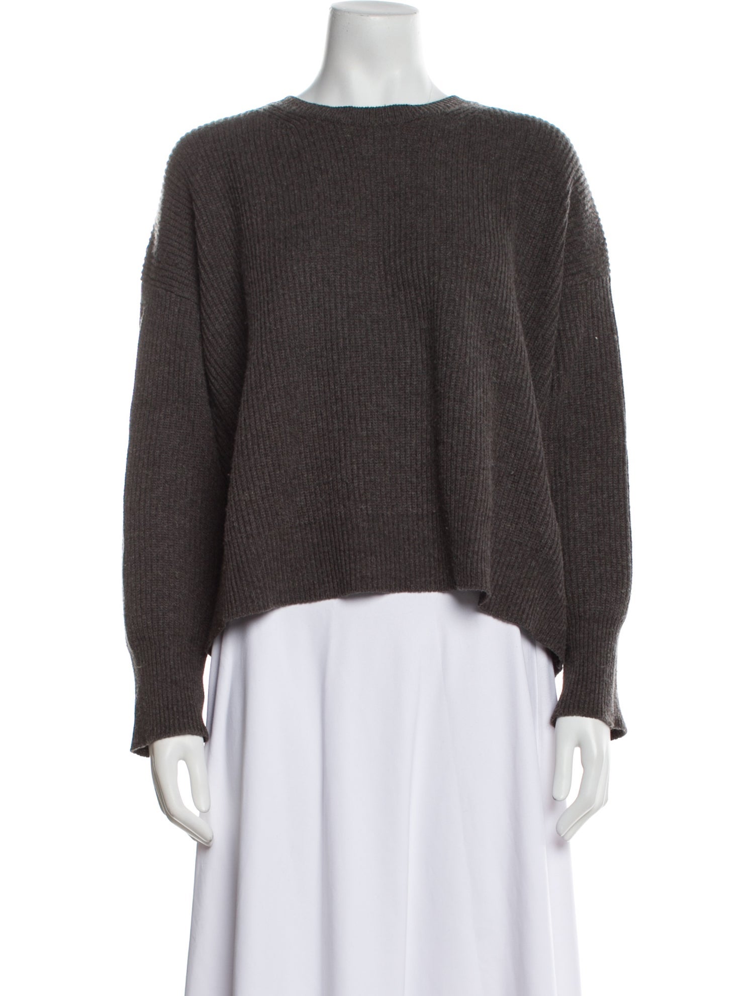 Helmut Lang Wool Scoop Neck Sweater