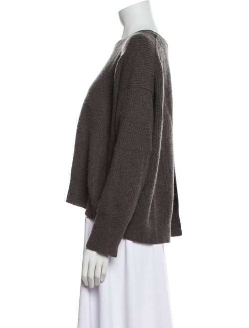 Helmut Lang Wool Scoop Neck Sweater