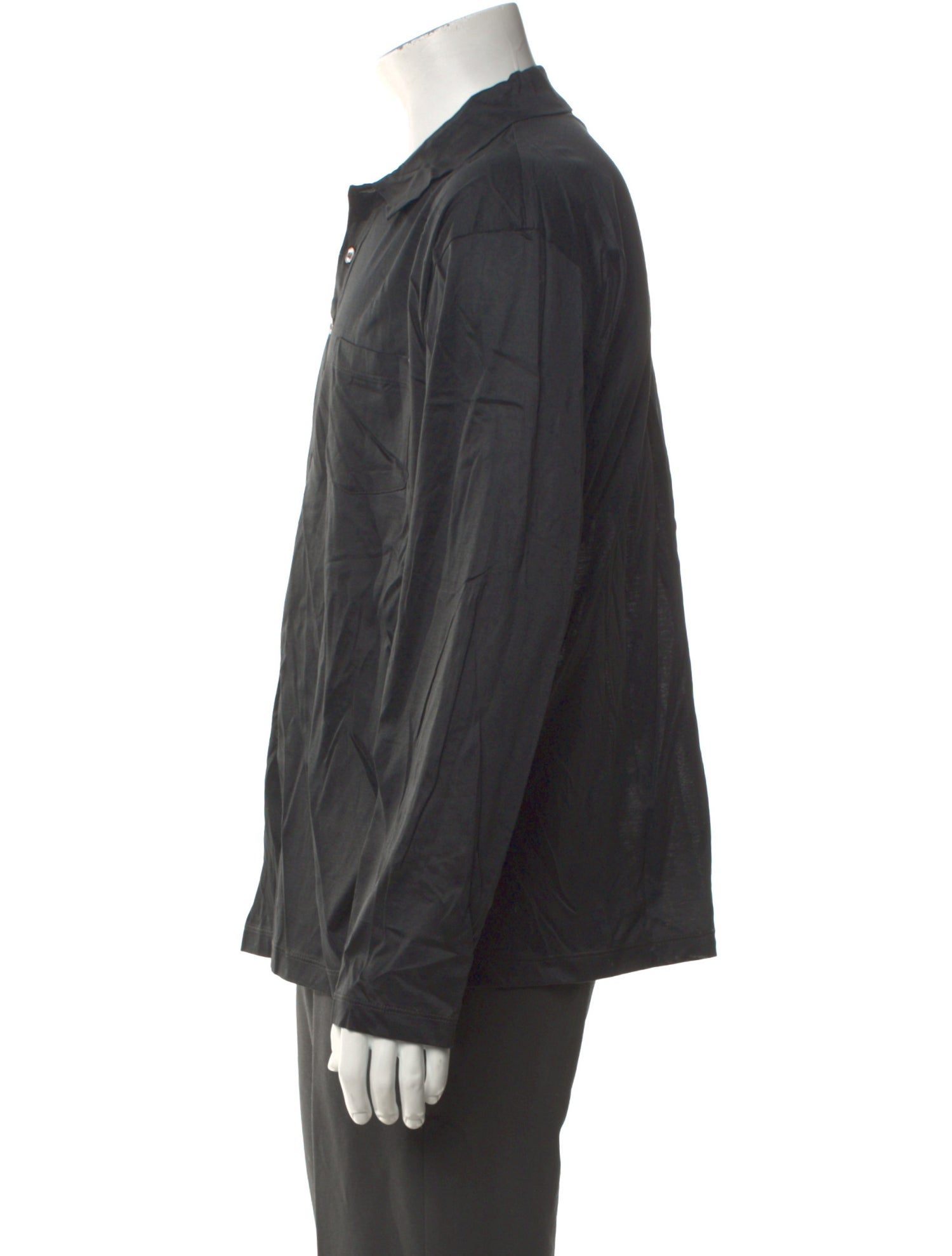 Helmut Lang Vintage Late 1990's - Early 2000's Polo Shirt