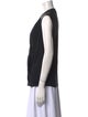 Helmut Lang V-Neck Sleeveless Blouse