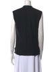 Helmut Lang V-Neck Sleeveless Blouse