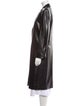 Helmut Lang Leather Coat