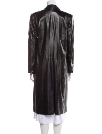 Helmut Lang Leather Coat