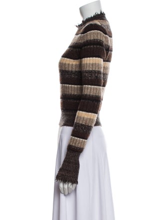 Helmut Lang Wool Striped Sweater