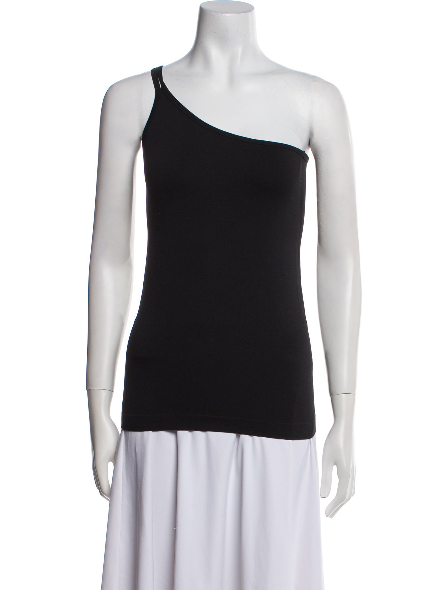 Helmut Lang One-Shoulder Sleeveless Top