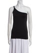 Helmut Lang One-Shoulder Sleeveless Top