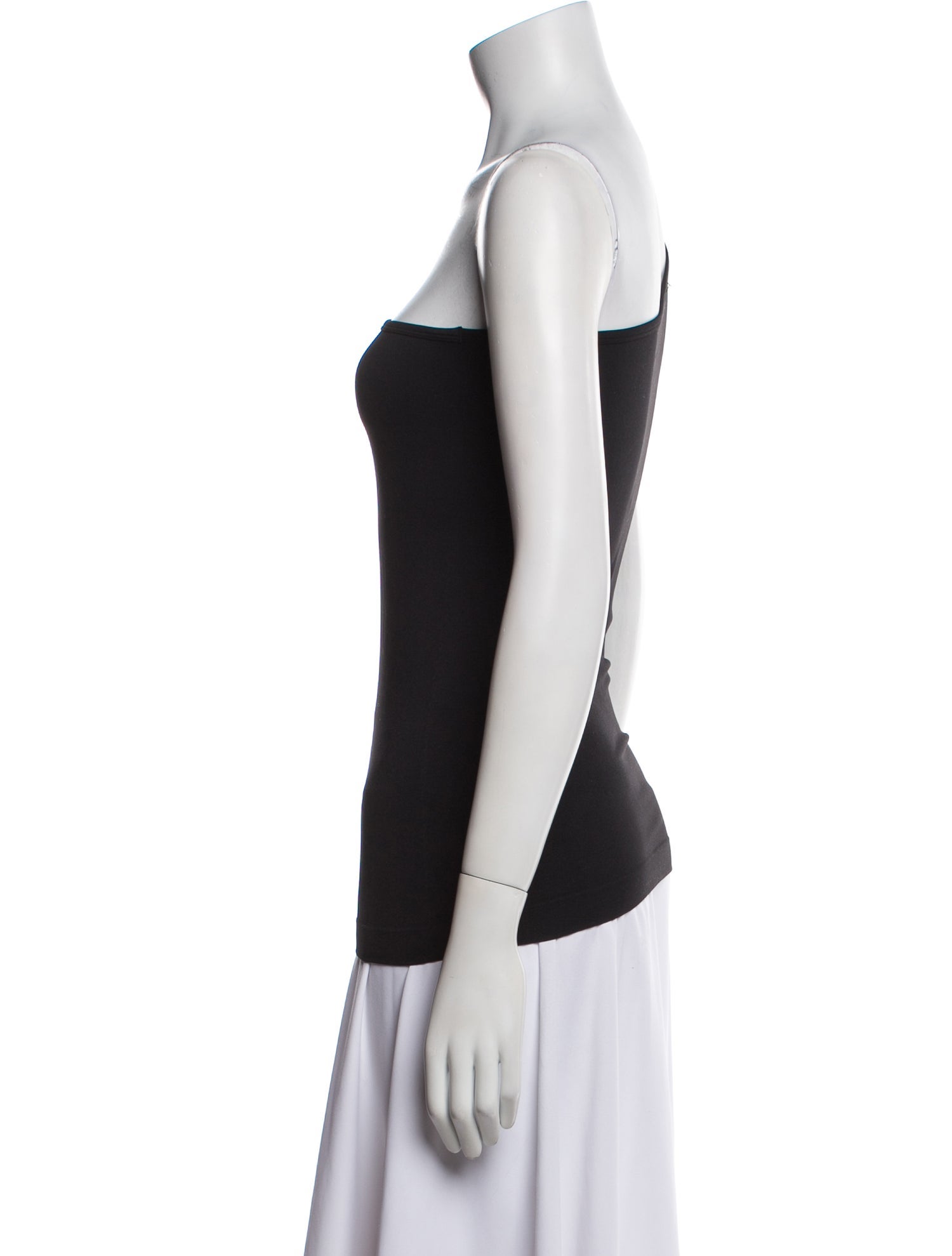 Helmut Lang One-Shoulder Sleeveless Top