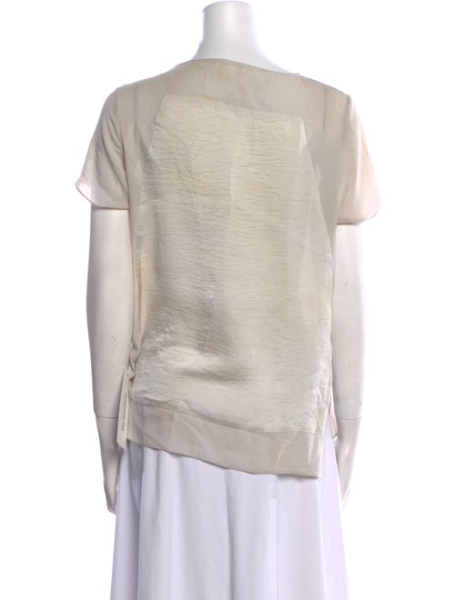 Helmut Lang Scoop Neck Short Sleeve T-Shirt