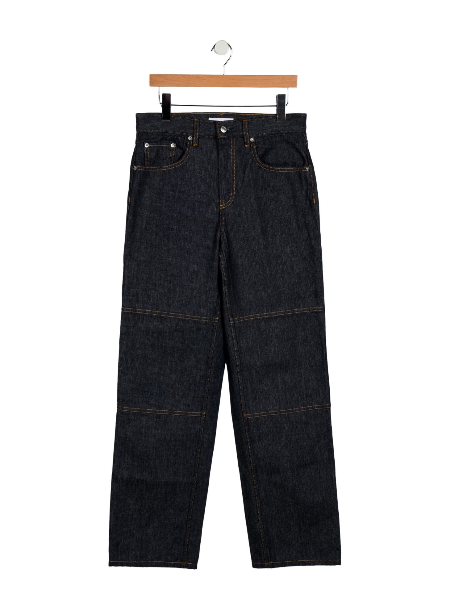 Helmut Lang Mid-Rise Wide Leg Jeans