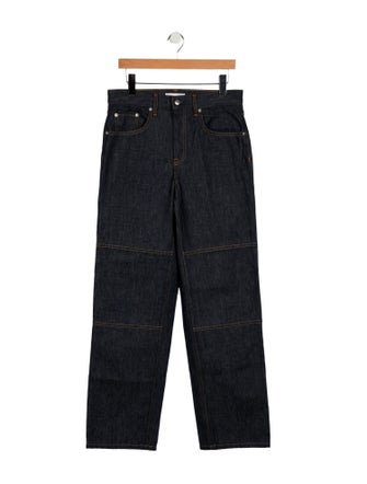Helmut Lang Mid-Rise Wide Leg Jeans