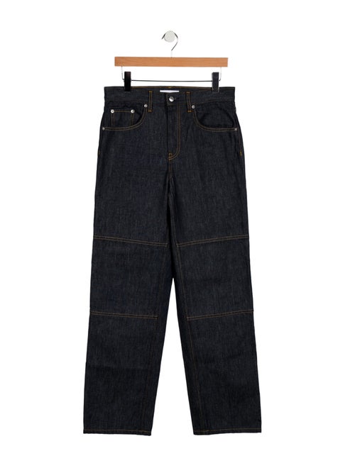 Helmut Lang Mid-Rise Wide Leg Jeans
