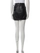Helmut Lang Leather Mini Skirt