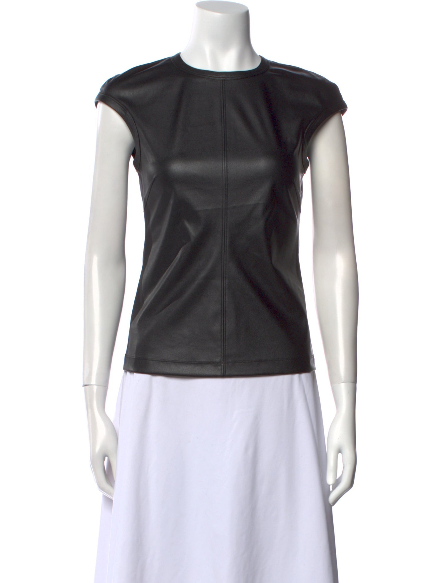 Helmut Lang Crew Neck Short Sleeve Top