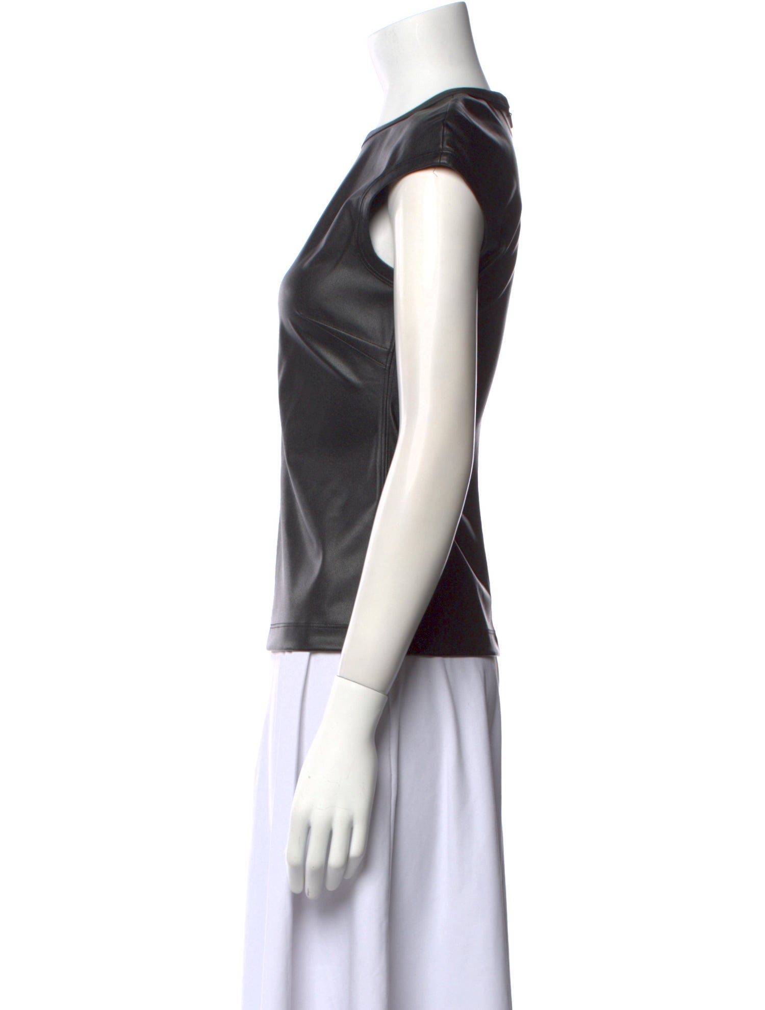 Helmut Lang Crew Neck Short Sleeve Top