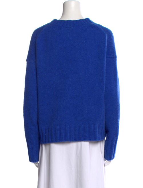 Helmut Lang Merino Wool Mock Neck Sweater