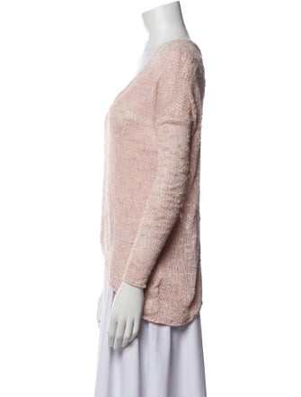 Helmut Lang Silk Scoop Neck Top