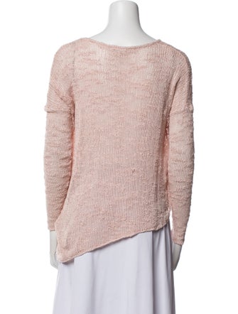 Helmut Lang Silk Scoop Neck Top