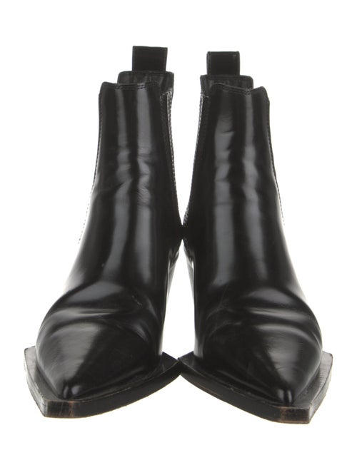 Helmut Lang Leather Chelsea Boots