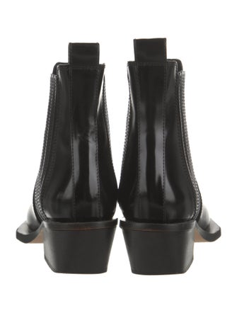 Helmut Lang Leather Chelsea Boots