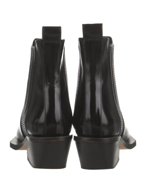 Helmut Lang Leather Chelsea Boots