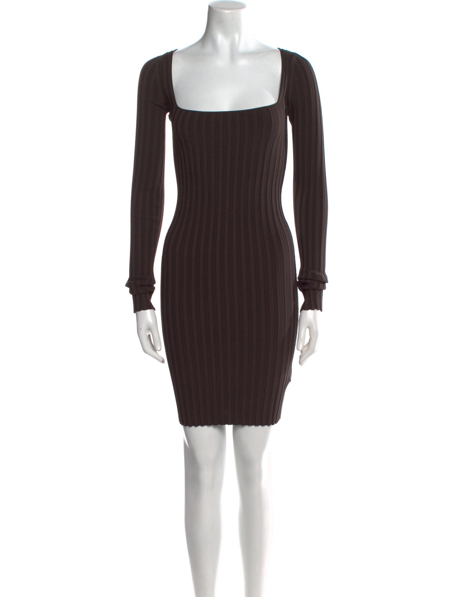 Helmut Lang Square Neckline Mini Dress
