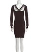 Helmut Lang Square Neckline Mini Dress