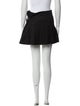 Helmut Lang Virgin Wool Mini Skirt