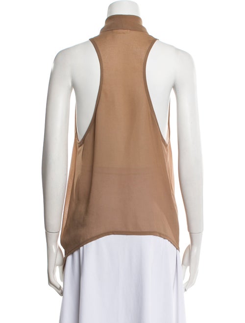 Helmut Lang Cowl Neck Sleeveless Tunic