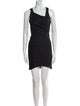 Helmut Lang Square Neckline Mini Dress