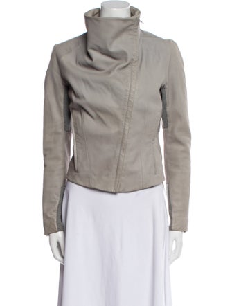 Helmut Lang Leather Biker Jacket