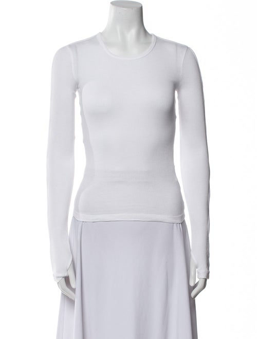 Helmut Lang Crew Neck Long Sleeve Top