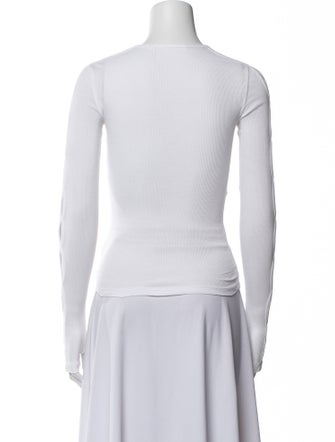 Helmut Lang Crew Neck Long Sleeve Top