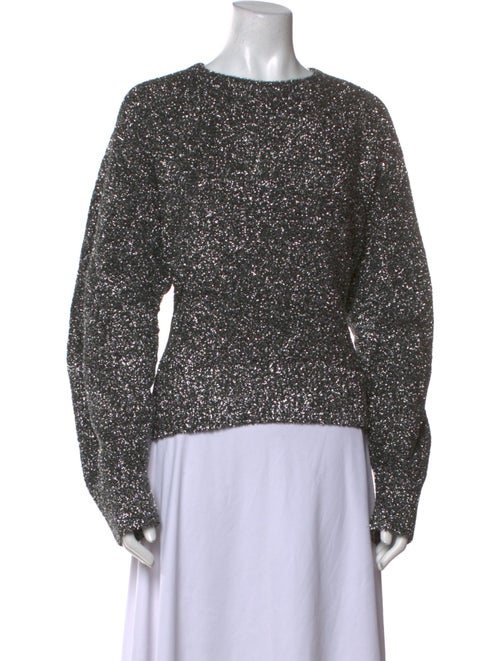 Helmut Lang Printed Scoop Neck Sweatshirt