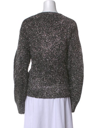 Helmut Lang Printed Scoop Neck Sweatshirt
