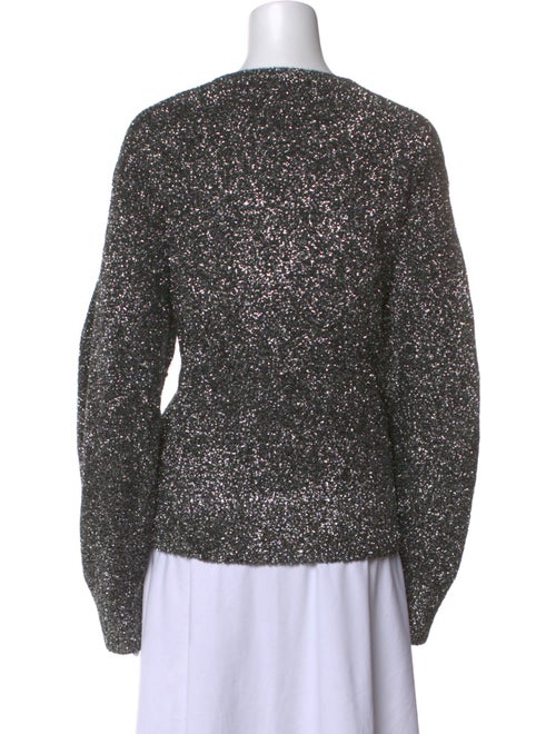 Helmut Lang Printed Scoop Neck Sweatshirt