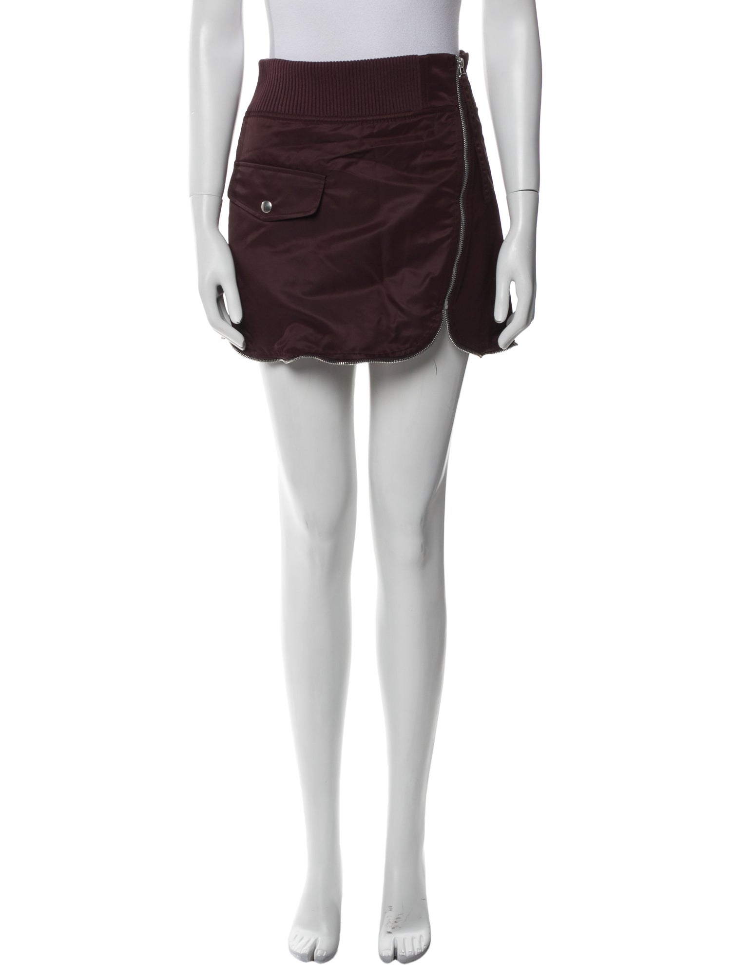 Helmut Lang Nylon Mini Skirt
